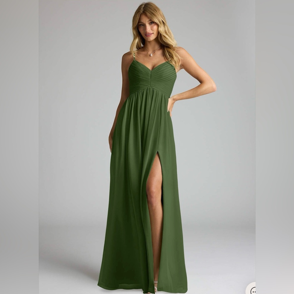 NWT Never worn bridesmaid dress | Olive green